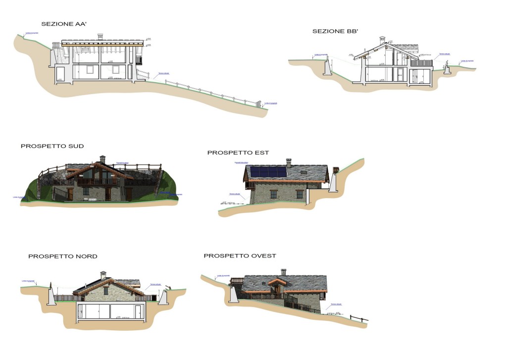 Nus - Ristrutturazione edificio residenziale - Elaborato progettuale