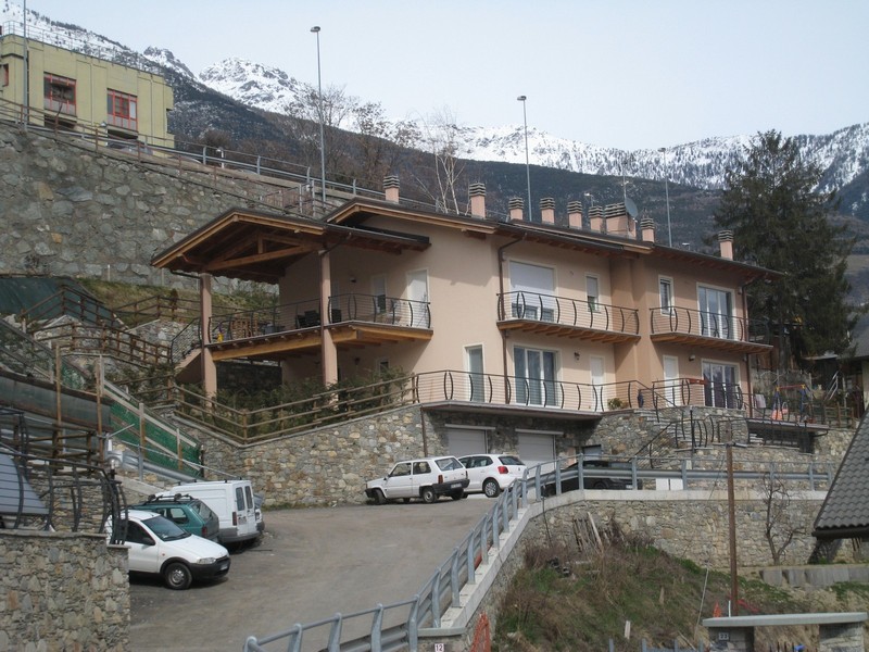 Aosta - Nuovo complesso edifici residenziali - Lavori ultimati