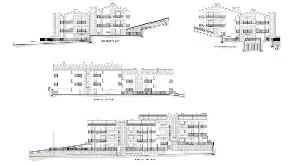 Quart - Nuovo complesso edifici residenziali - Elaborato progettuale