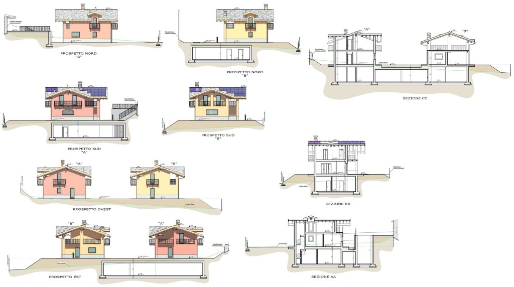 Quart - Nuovi edifici residenziali - Elaborato progettuale